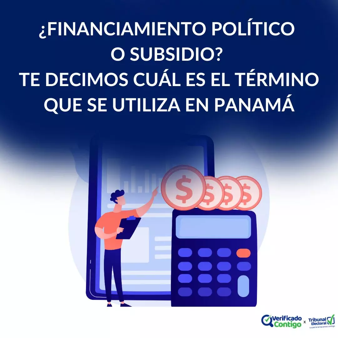 Financiamiento político o subsidio Te decimos cuál es el término que