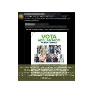 El periodo de inscripción para el voto adelantado por internet comenzó el 6 de marzo de este año y finalizará el próximo 15 de diciembre.