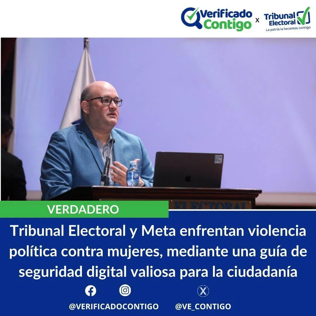 Meta-Tribunal Electoral- magistrado Juncá-violencia política-violencia política mujer-Facebook-Instagrma-Whatsapp-verificadocontigo