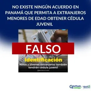 Cédula juvenil extranjeros-residentes permanentes-Tribunal Electoral-verificadocontigo.com