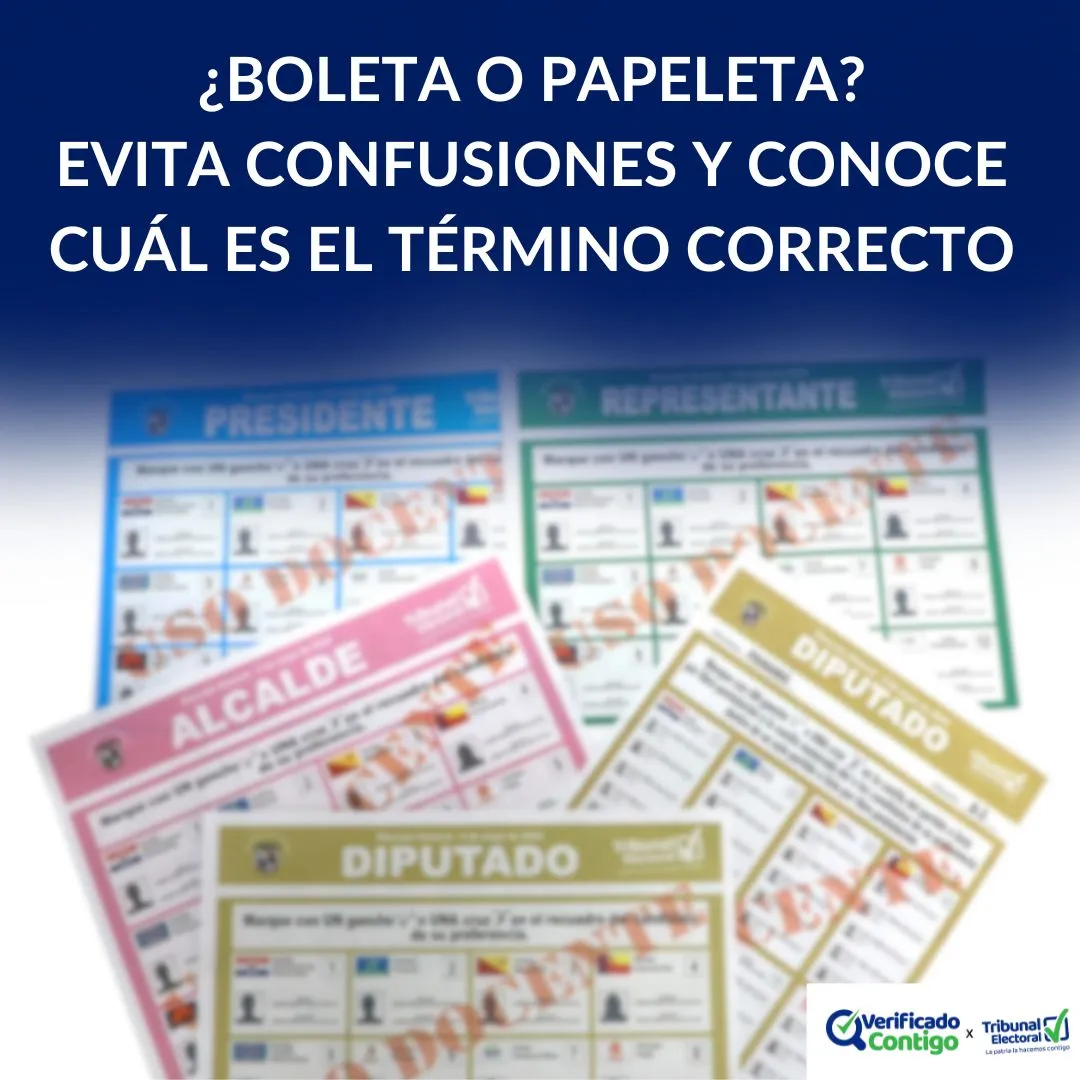 Boleta-papeleta-boleta única de votación-Tribunal Electoral-verificadocntigo.com-elecciones-elecciones Panamá-elecciones 2024