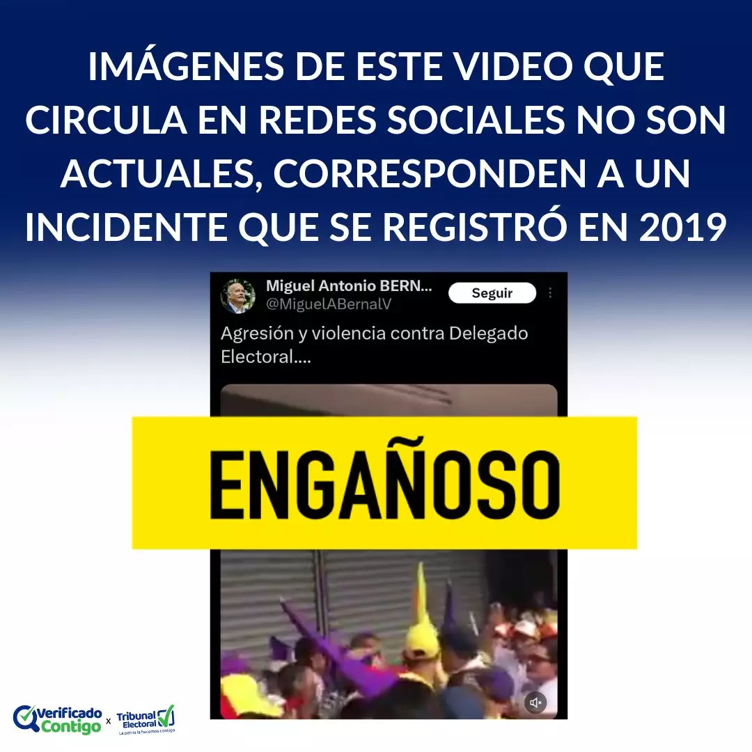 Imágenes de este video que circula en redes sociales no son actuales