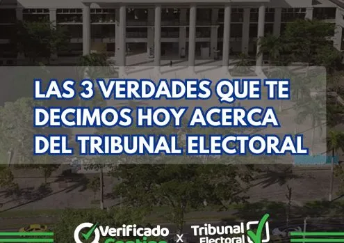 3 verdades acreca del TE-TE-Tribunal Electoral-Fiscalía General Electoral-verificadocontigo.com