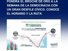Desfile-Semana de la Democracia-Día Internacional de la Democracia-DemoFest24-TE-Tribunal Electoral-verificadocontigo.com