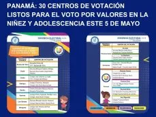Elecciones niñez y adolescencia-voto valores-TE-Tribunal Electoral-verificadocontigo.com