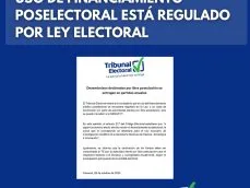 Financiamiento público poselectoral-Tribunal Electoral-TE-verificadocontigo.com