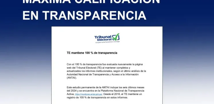 Página web Tribunal Electoral-transparencia-TE-Tribunal Electoral-ANTAI-verificadocontigo.com