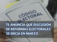 Reformas Electorales-Comisión Nacional de Reformas Electorales-CNRE-convocatoria-TE-Tribunal Electoral-Panamá-verificadocotnigo.com
