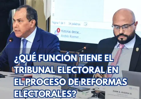 Reformas electorales-proceso-Tribunal Electoral-institucionalizar-TE-verificadocontigo.com