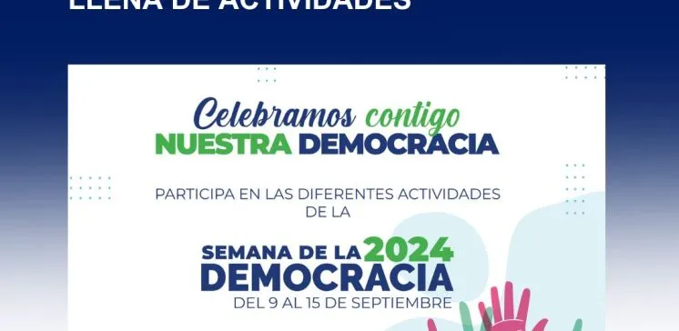 Semana de la Democracia-Día Internacional de la Democracia-democracia-Día de la Democracia-Tribunal Electoral-TE-verificadocontigo.com