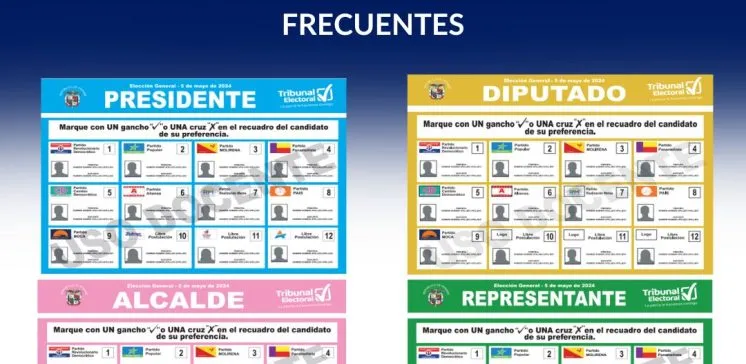 símbolos-gancho-cruz-equis-voto-cómo votar-elecciones Panamá-elecciones 2024-verificadocontigo.com-Tribunal Electoral