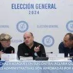 Magistrados-comunicado-Tribunal-Electoral-1 Los tres magistrados del TE y demás colaboradores de la institución continúan trabajando en el desarrollo del Plan General de Elecciones (PLAGEL).
