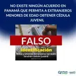 Cédula juvenil extranjeros-residentes permanentes-Tribunal Electoral-verificadocontigo.com