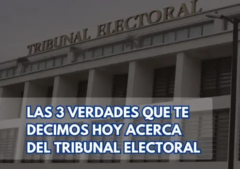 3 verdades acerca del Tribunal Electoral-TE-juzgados electorales-justicia penal electoral-verificadocontigo.com