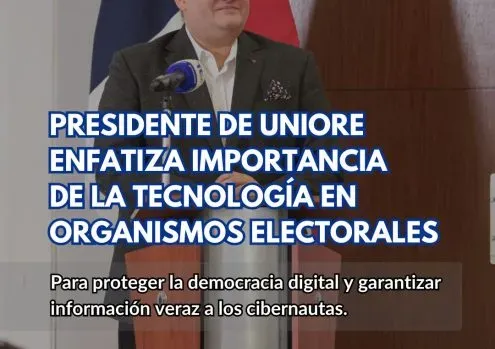 Presidente UNIORE-Ciclo Webinars 2025-magistrado Juncá-Alfredo Juncá Wendehake-desinformación electoral-desinformación procesos electorales-Tribunal Electoral-verificadocontigo.com-Panamá