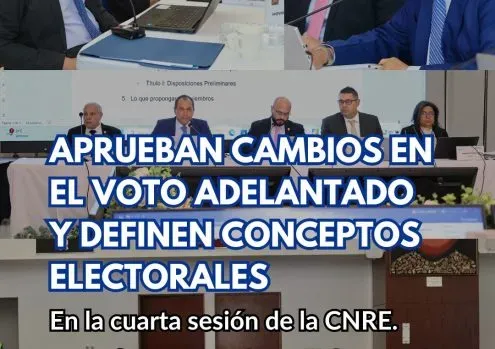 Reformas electorales-cuarta sesión-CNRE-Comisión Nacional de Reformas Electorales-Tribunal Electoral-voto adelantado por Internet-verificadocontigo.com
