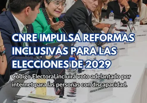 reformas electorales-Cuarta sesión-Comisión Nacional de Reformas Electorales-CNRE-Tribunal Electoral-verificadocontigo.com